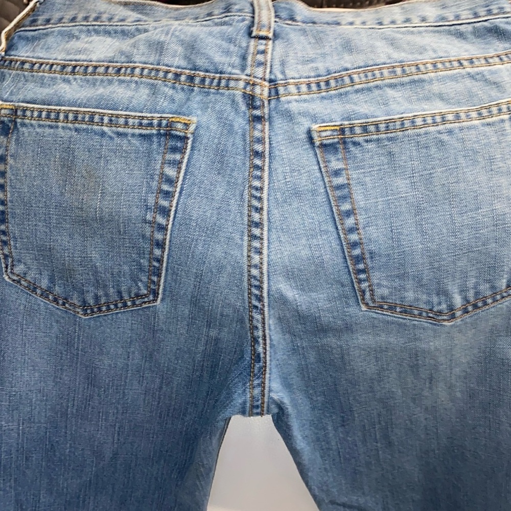 Stonewashed blue denim 30x30
